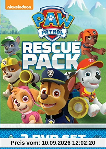Paw Patrol: 1-3 Rescue Pack [DVD] [2016] UK-Import, Sprache-Englisch.