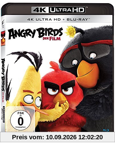 Angry Birds - Der Film (4K Ultra HD-Bluray) [Blu-ray]