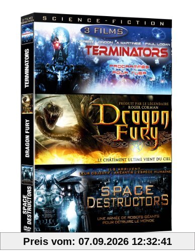 Coffret destruction : the terminators ; dragon fury ; space destructors [FR Import]
