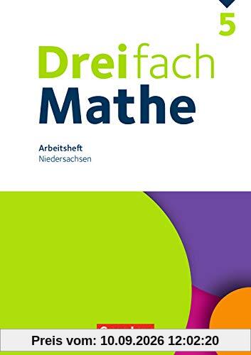 Dreifach Mathe - Ausgabe N: 5. Schuljahr - Arbeitsheft mit Lösungen