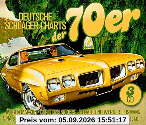 Deutsche Schlager Charts der 70er