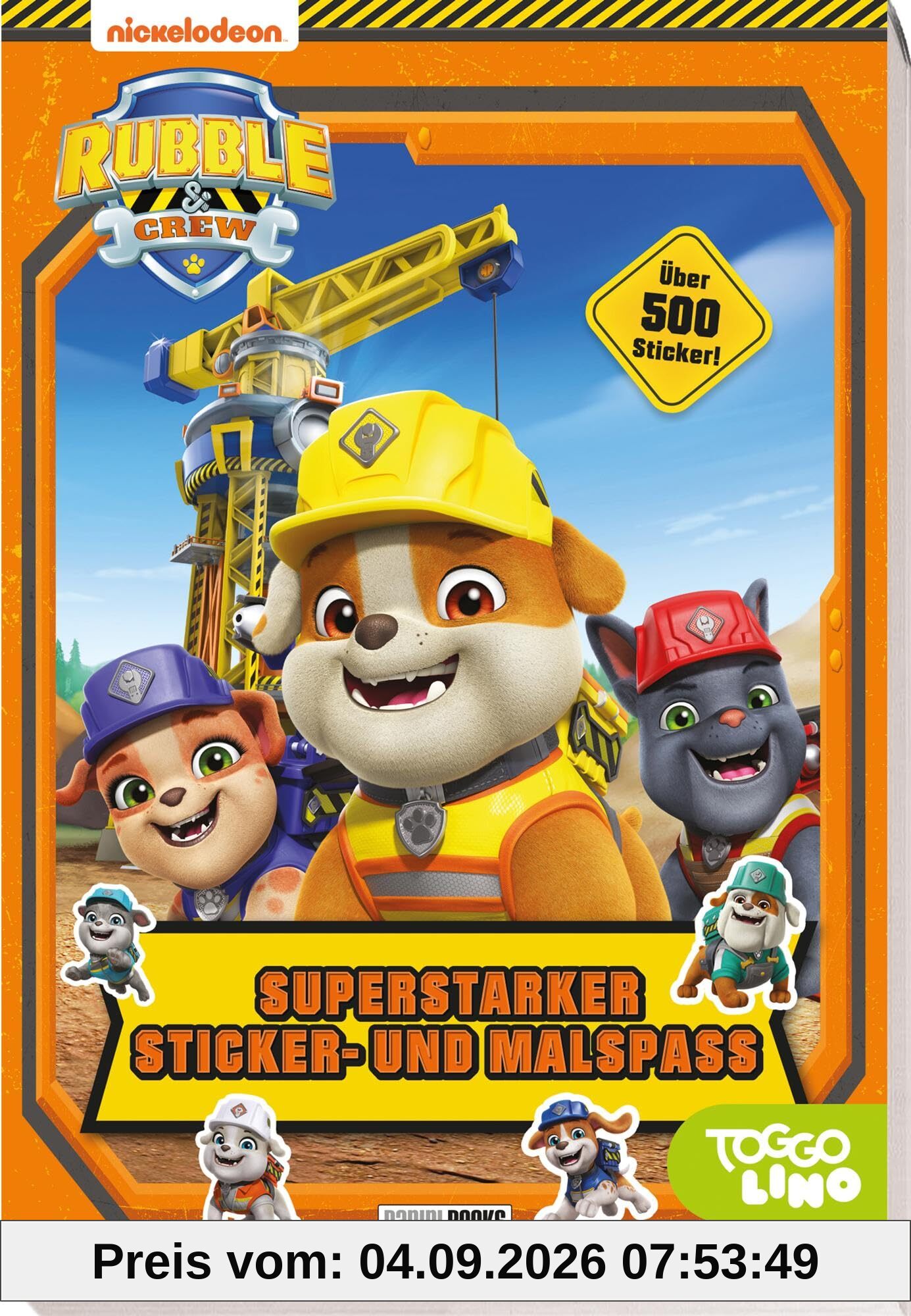 Rubble & Crew: Superstarker Sticker- und Malspaß: Sticker- und Malblock