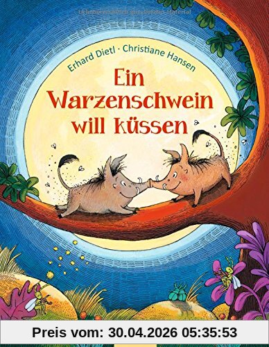 Ein Warzenschwein will küssen