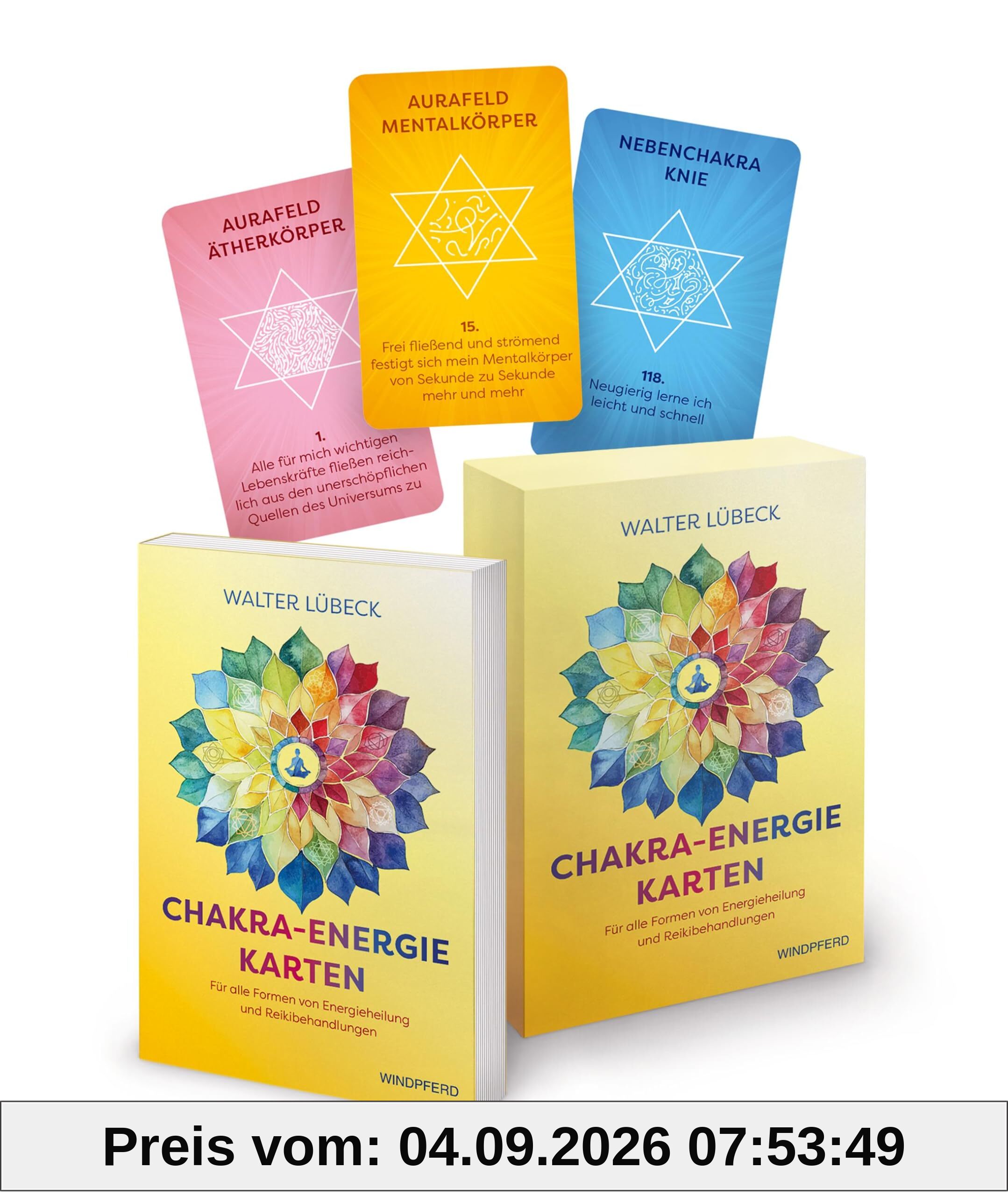 Chakra-Energie Karten: Für alle Formen von Energieheilung und Reikibehandlungen