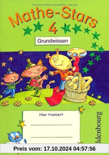 Mathe-Stars 4. Grundwissen