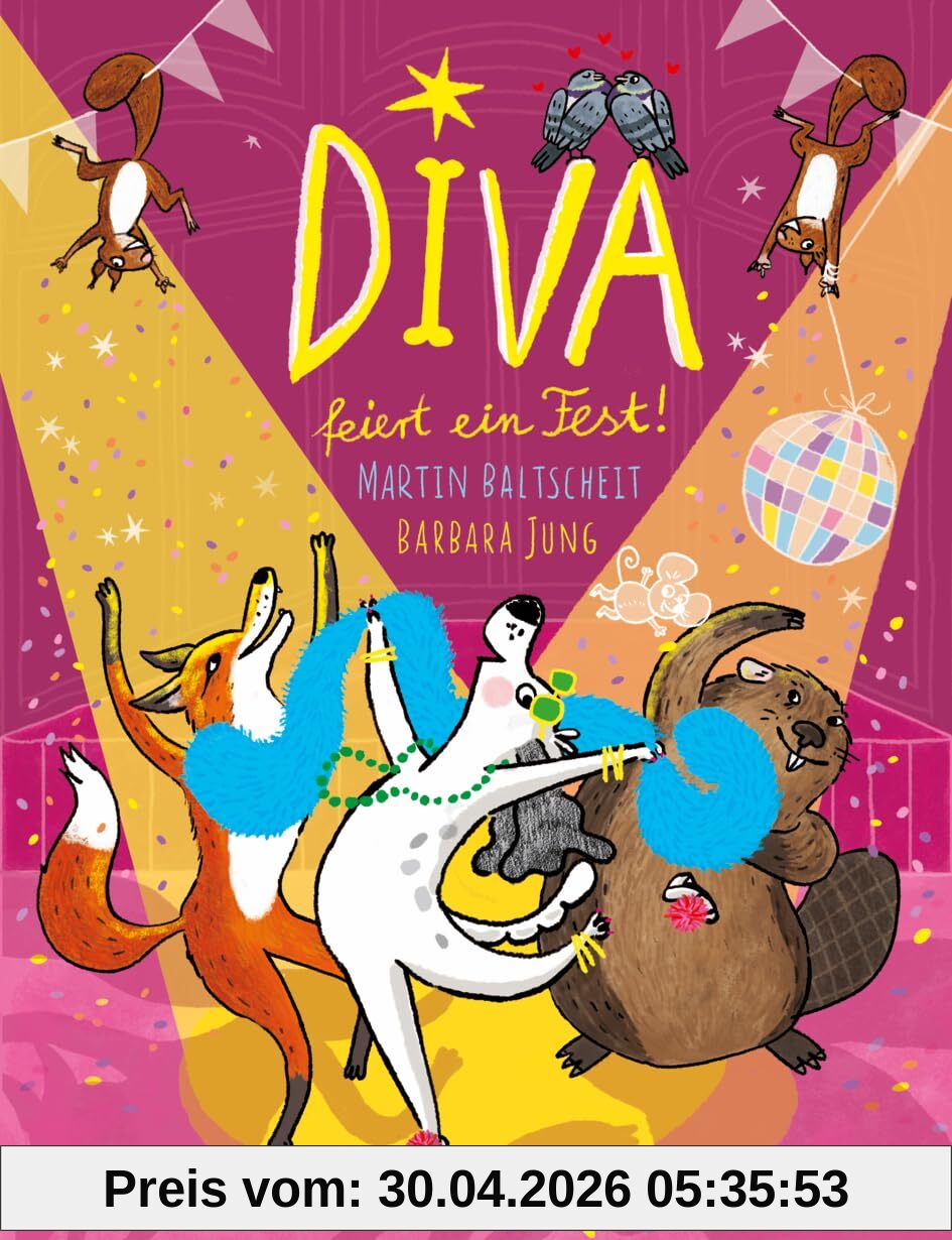 DIVA feiert ein Fest: Vierfarbiges Bilderbuch