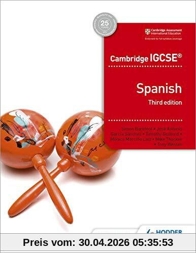 Cambridge IGCSE™ Spanish Student Book Third Edition