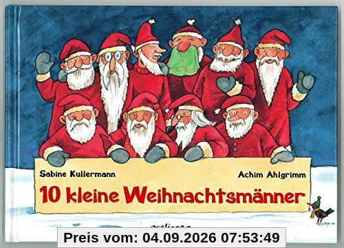 10 kleine Weihnachtsmänner