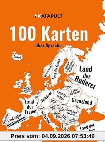 100 Karten über Sprache