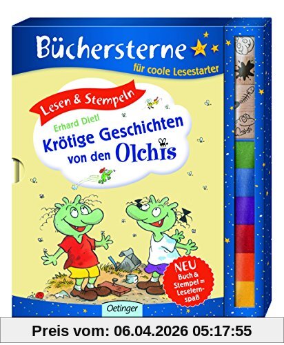 Lesen & Stempeln. Krötige Geschichten von den Olchis