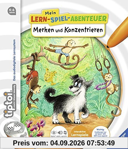 tiptoi® Merken und Konzentrieren (tiptoi® Mein Lern-Spiel-Abenteuer)