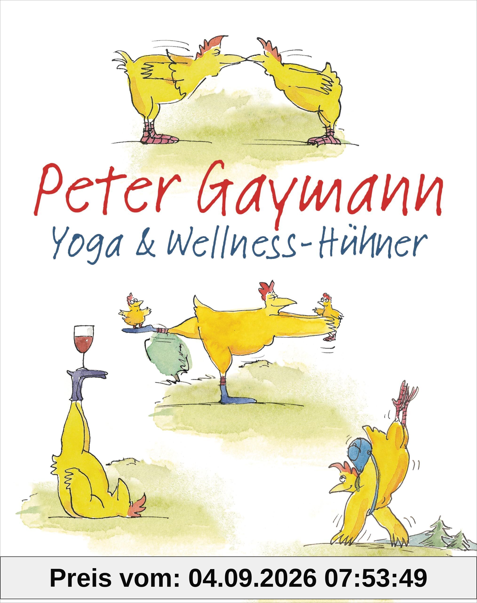 Yoga- und Wellness-Hühner