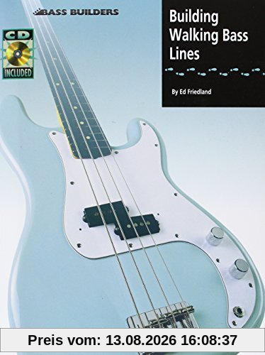 Building Walking Bass Lines Bgtr Book/Cd (Bass Builders)