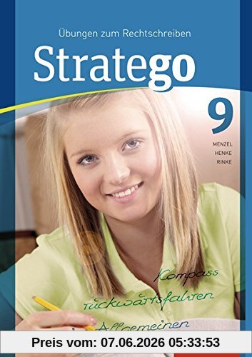 Stratego - Übungen zum Rechtschreiben Ausgabe 2014: Arbeitsheft 9