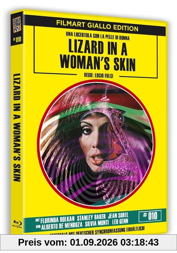 A Lizard in a Woman's Skin (1971) - Deutsche Blu-ray Premiere - Lucio Fulcis Giallo-Meisterwerk erstmals mit deutscher Synchronisation - FILMART GIALLO EDITION # 10 - Limited Edition