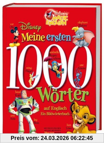 Disney's Magic English - Meine ersten 1000 Wörter. Ein Bildwörterbuch auf Englisch