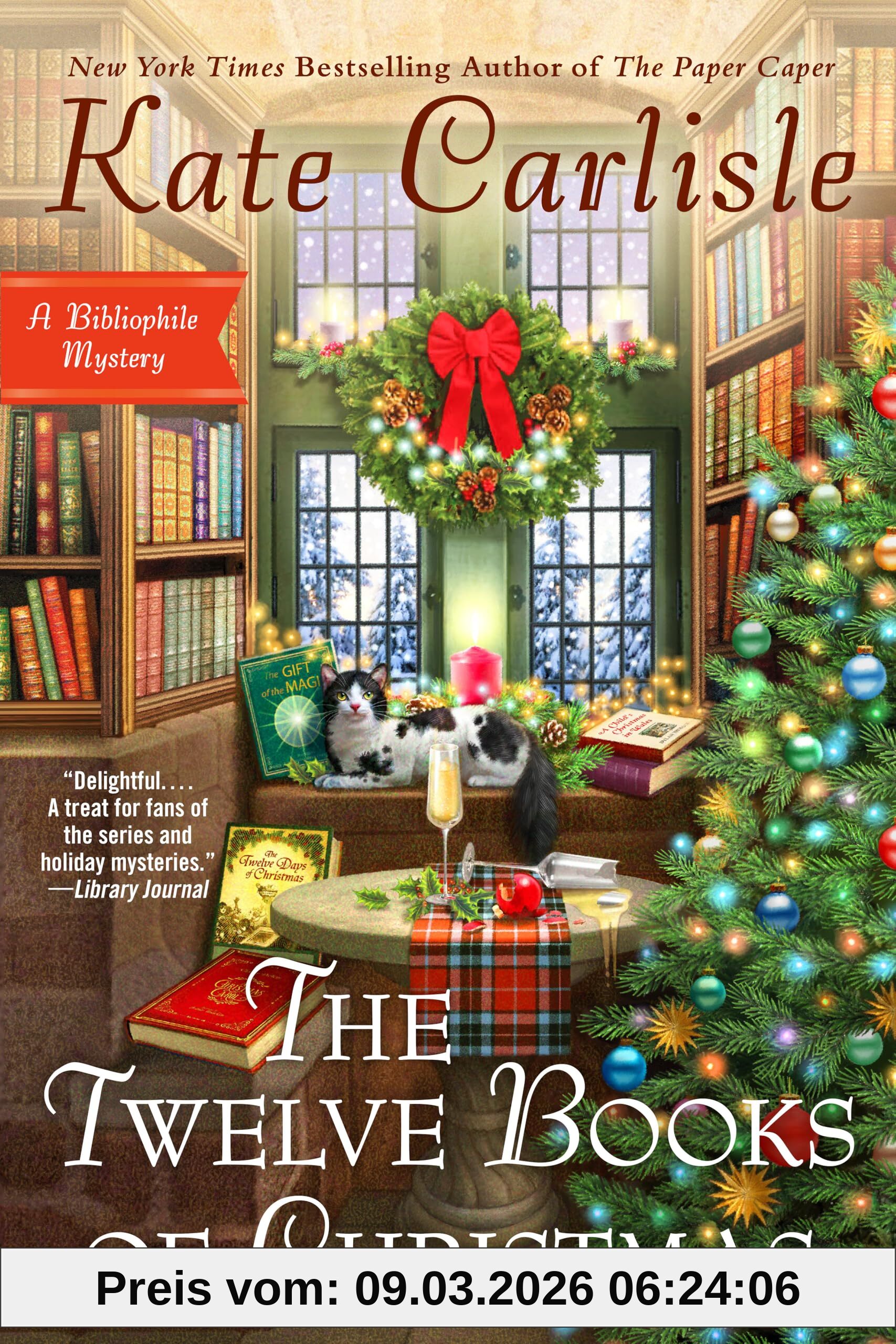 Kate Carlisle The Twelve Books Of Christmas (Bibliophile Mystery, Band 17)