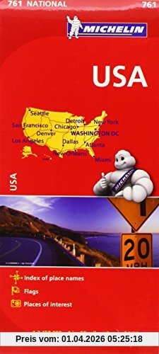 MAP-MICHELIN USA ROAD MAP 10/E