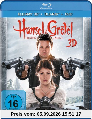 Hänsel und Gretel: Hexenjäger (+ Blu-ray + DVD) [Blu-ray 3D]