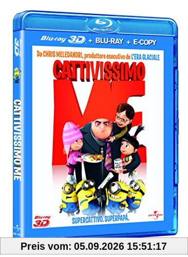 Cattivissimo me (2D+3D+E-copy) [Blu-ray] [IT Import]