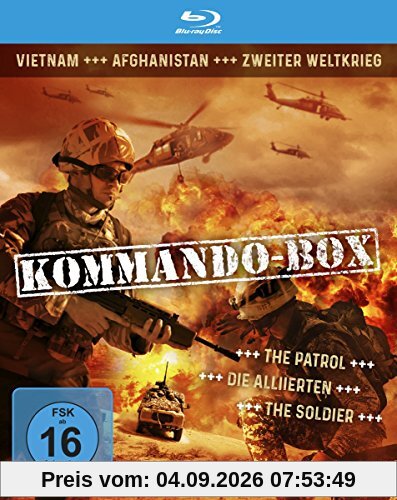 Kommando-Box (3 Blu-rays mit 3 Kriegsfilmen)