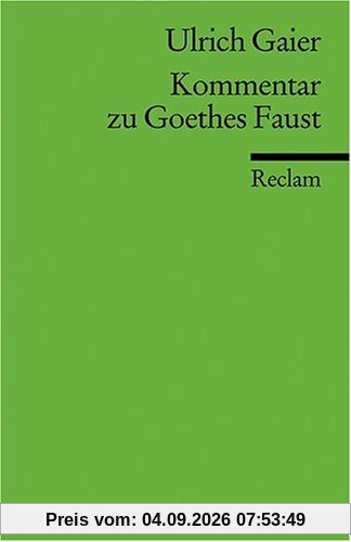 Kommentar zu Goethes Faust