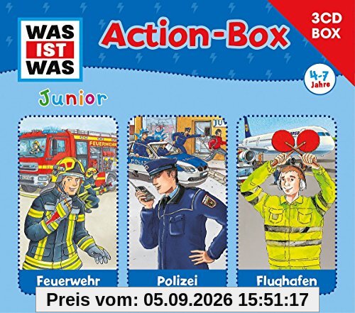 Was Ist Was Junior-3-CD Hörspielbox-Actionbox