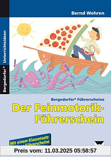 Der Feinmotorik-Führerschein: 1. Klasse