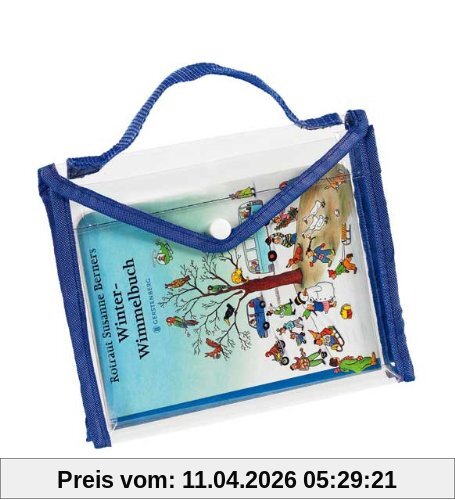 Winter-Wimmel-Hinhörbuch: Pappbuch im Midi-Format mit Audio CD