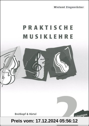 Praktische Musiklehre Lösungsheft zu Heft 2 (BV 392 ): Lösungen