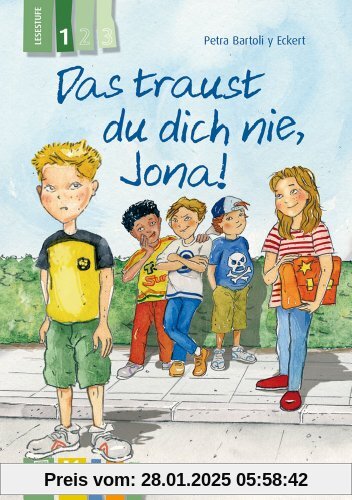 KidS Klassenlektüre: Das traust du dich nie, Jona! Lesestufe 1