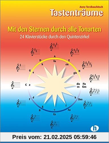 Mit den Sternen durch alle Tonarten: 24 Klavierstücke durch den Quintenzirkel