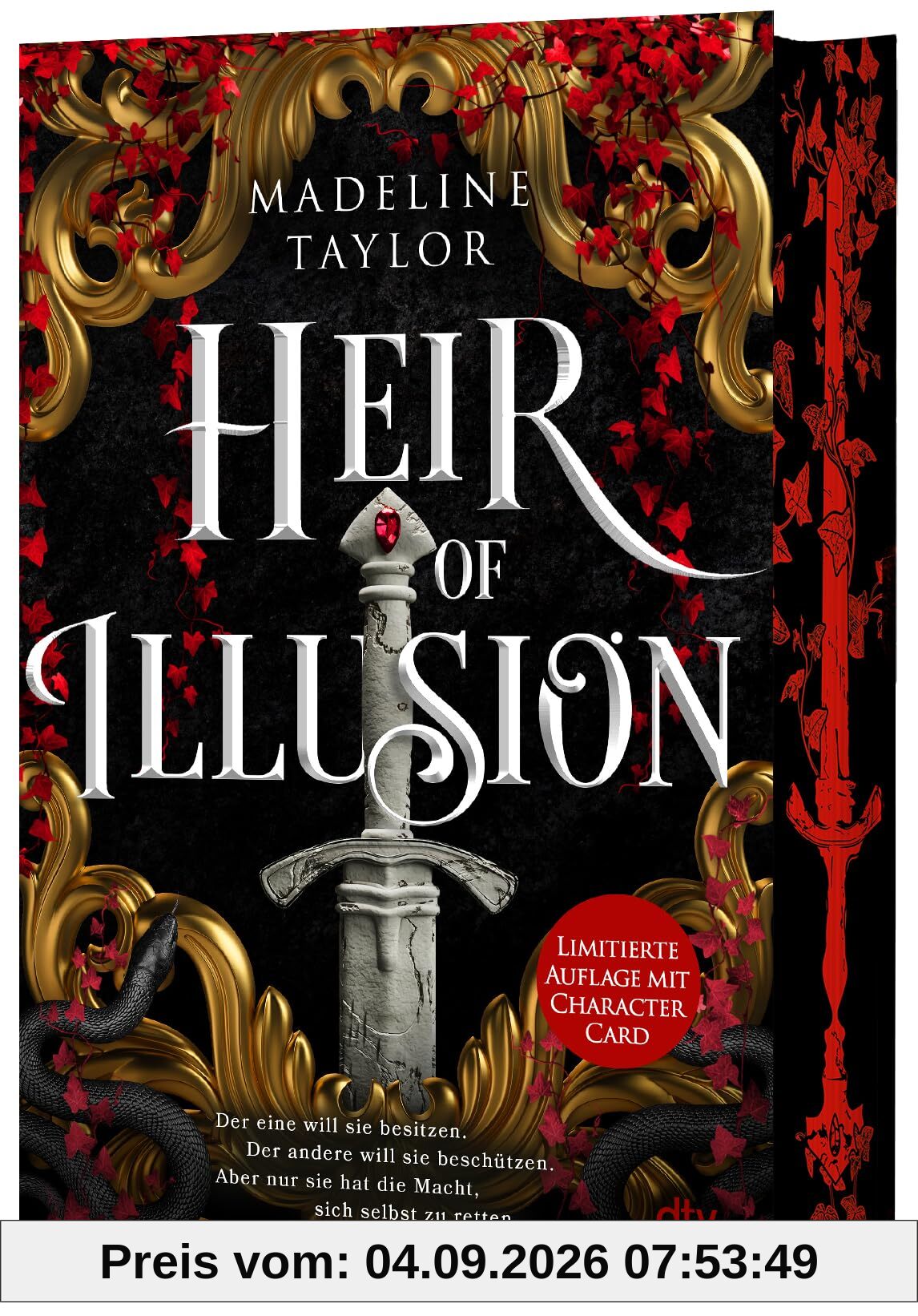 Heir of Illusion: Temporeiche Fantasy Romance in einer Welt voll magischer Fae, mysteriöser Götter, Intrigen und Verrat | Mit hochwertiger Ausstattung und Farbschnitt in limitierter Auflage