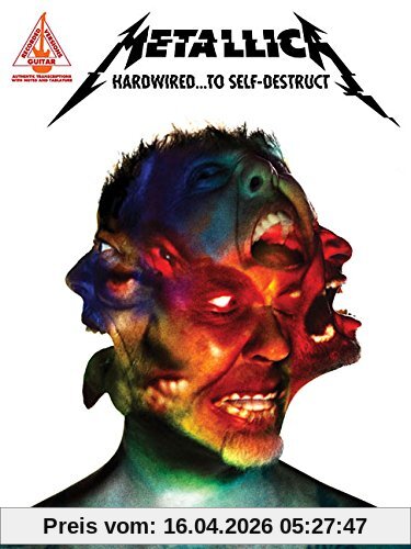 Metallica: Hardwired...To Self-Destruct - Guitar Recorded Versions: Songbook, Tabulatur für Gitarre