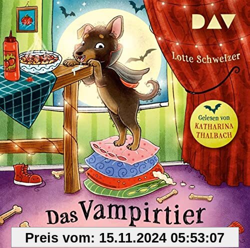 Das Vampirtier und die Sache mit den Tomaten: Ungekürzte Lesung mit Katharina Thalbach (2 CDs)