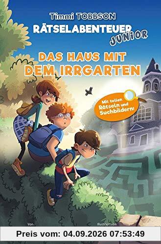Das Haus mit dem Irrgarten - Das zweite Timmi Tobbson Rätselabenteuer Junior: Mit tollen Rätseln und Suchbildern!
