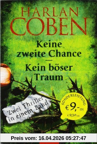 Keine zweite Chance / Kein böser Traum: Zwei Thriller in einem Band