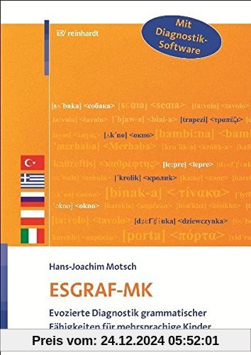 ESGRAF-MK: Evozierte Diagnostik grammatischer Fähigkeiten für mehrsprachige Kinder