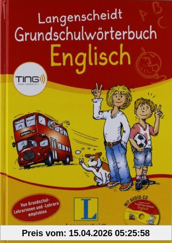 Langenscheidt Grundschulwörterbuch Englisch - Buch (TING-Ausgabe) mit Audio-CD