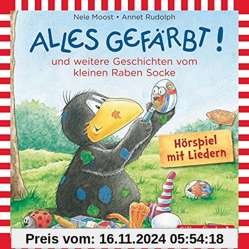 Alles gefärbt!: und weitere Geschichten vom kleinen Raben Socke : 1 CD (Kleiner Rabe Socke)