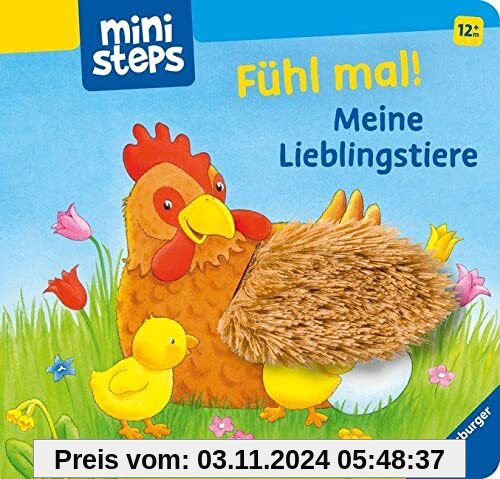 ministeps: Fühl mal! Meine Lieblingstiere: Ab 12 Monaten (ministeps Bücher)