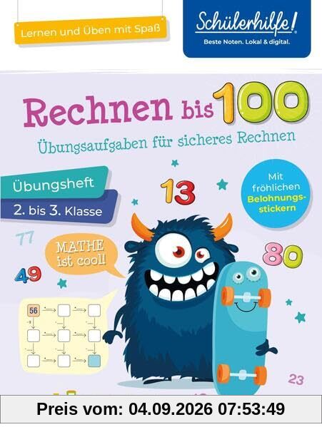 Rechnen bis 100 - 2./3. Klasse: Schülerhilfe