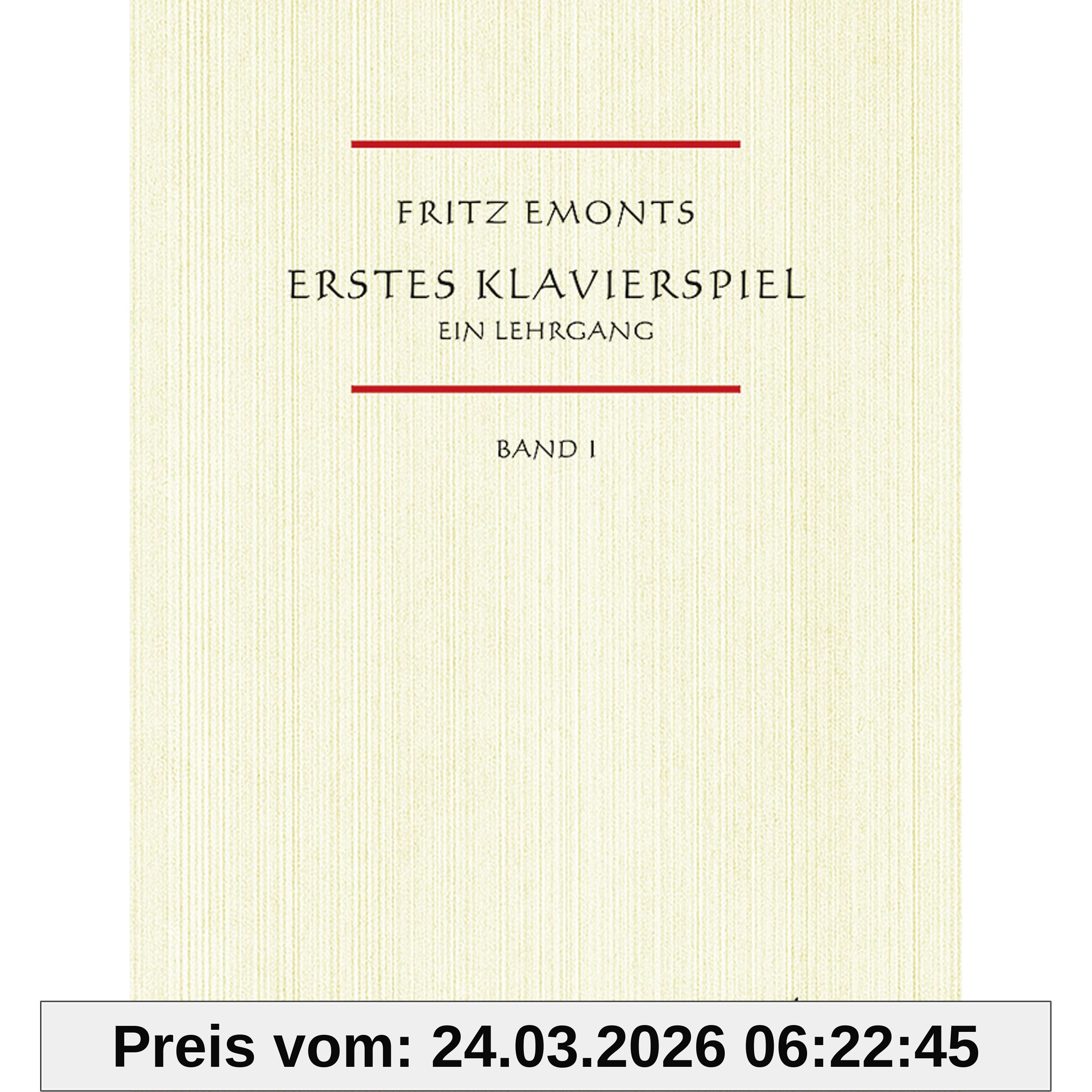 Fritz emonts - erstes klavierspiel 1 - piano