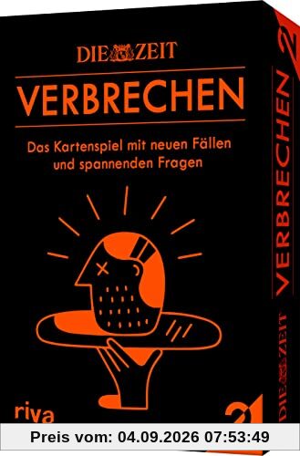 ZEIT Verbrechen 2: Das Kartenspiel mit neuen Fällen und spannenden Fragen. Das perfekte Geschenk zum erfolgreichen Podcast für alle True-Crime-Fans. Ab 16 Jahren