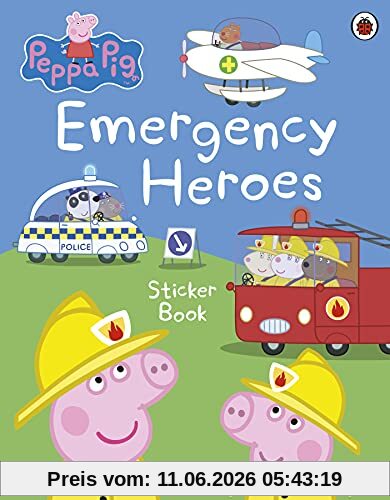 Peppa Pig: Emergency Heroes Sticker Book: Stickerbuch