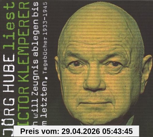 Jörg Hube Liest Klemperer