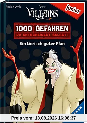 1000 Gefahren junior - Disney Villains: Ein tierisch guter Plan