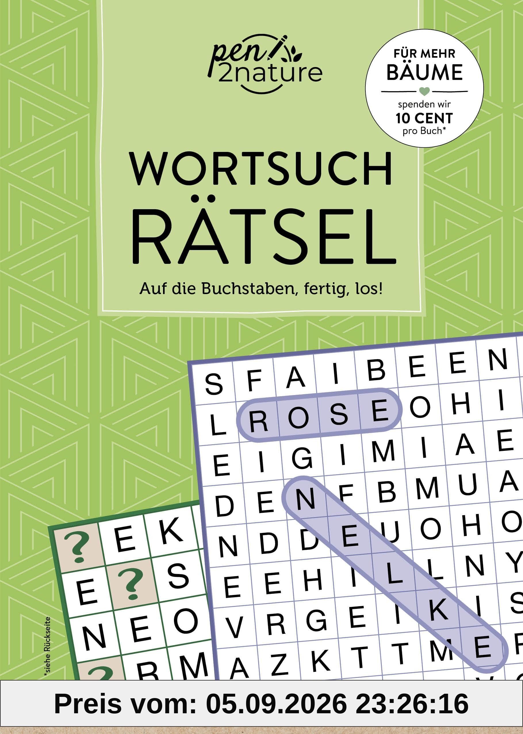 Wortsuchrätsel: Auf die Buchstaben, fertig, los!