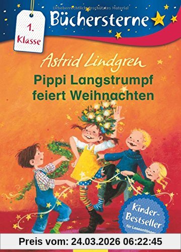 Pippi Langstrumpf feiert Weihnachten (Büchersterne)