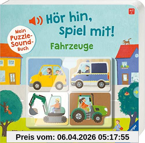Hör hin, spiel mit! Mein Puzzle-Soundbuch: Fahrzeuge